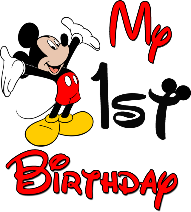 My First Christmas Disney Mickey DTF