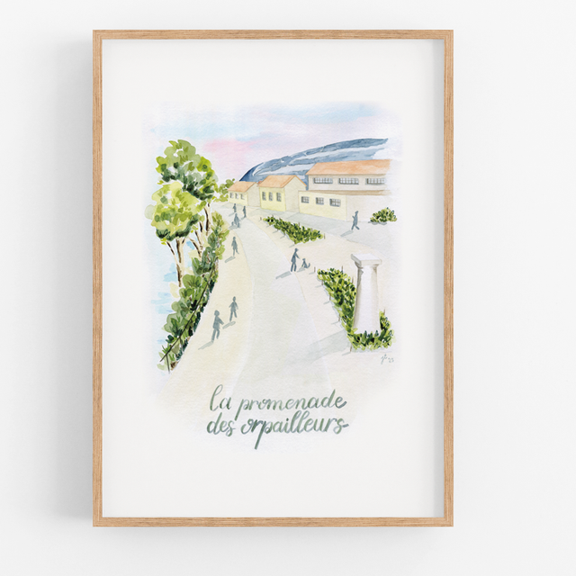 La promenade des orpailleurs - print numéroté