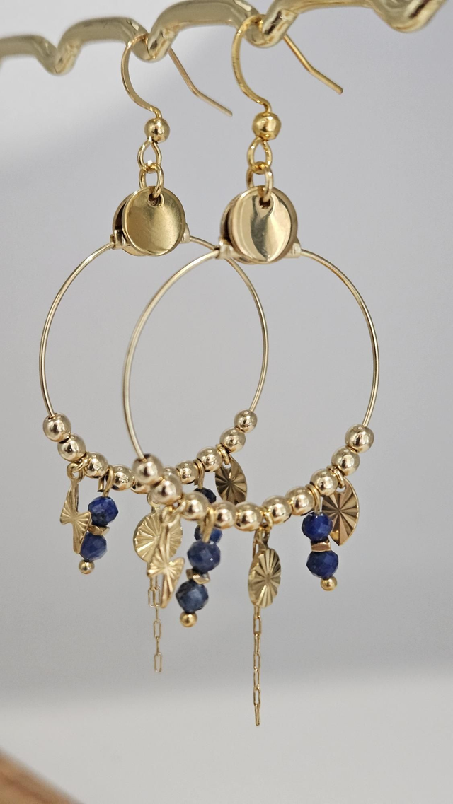 Boucles d&#039;oreilles créoles 