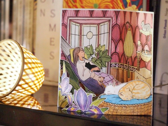 Small Happinesses - February - Cuddle Nap - pop-up