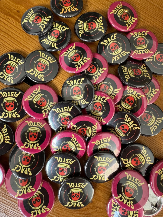 Space Pistol 'OG Skully' Badge
