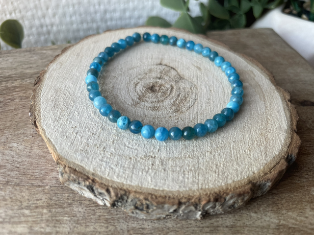 Bracelet APATITE 4mm