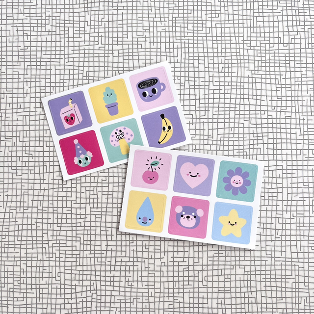 Stamp Sticker Sheet