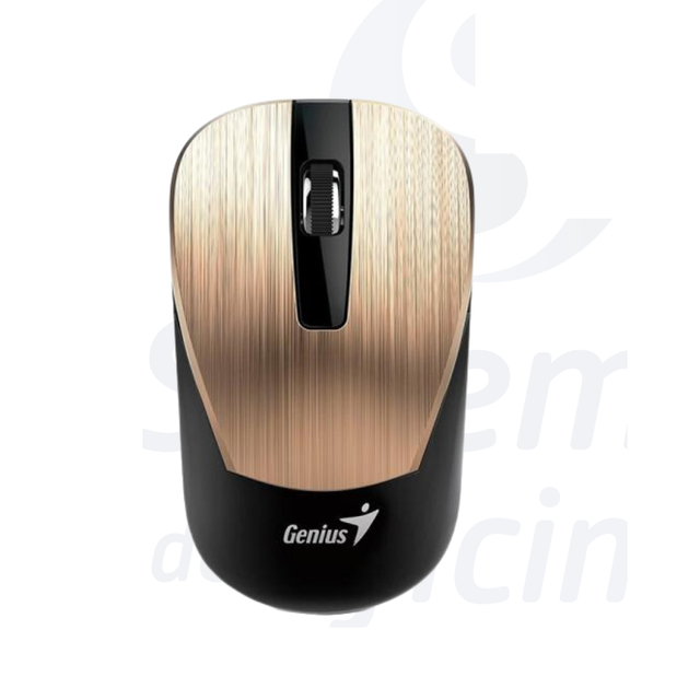 Mouse Inalambrico Genius / Dorado