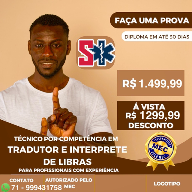 CURSO TÉCNICO TRADUTOR É INTÉRPRETE