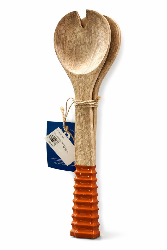 SET ENSALADA  MANGO TEJA