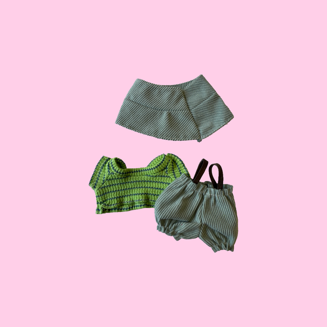 17cm Doll Costume (Little Green Monster)