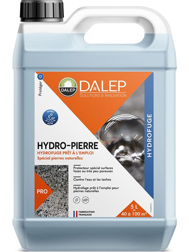 DALEP HYDRO-PIERRE 5 L - Protecteur spécial pierre / Hydrofuge