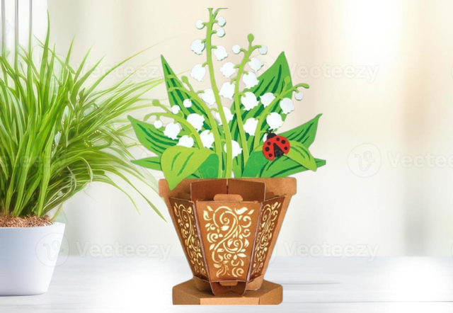 Lanterne Vase Muguet