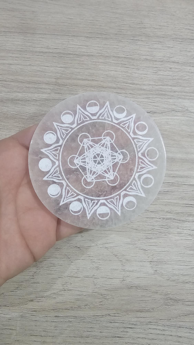 Plaque selenite metatron