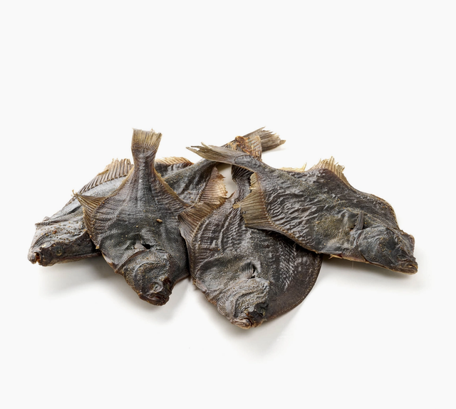 Flunder getrocknet, 100g - Kauartikel Plattfisch