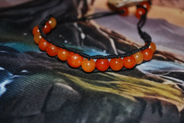 Bracelet en cornaline taille femmes