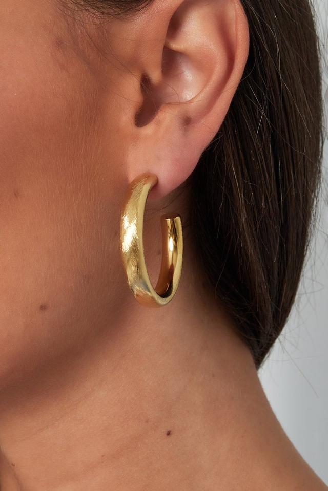 Oorringen Goud &amp; Zilver | Stainless steel