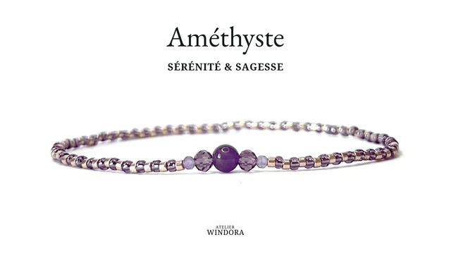 Bracelet | Améthyste - Trio (C)