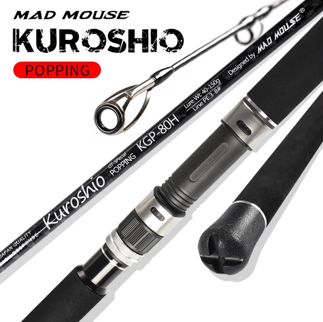 Canne Popping Kuroshio 8,8”XH 2m64 (60-200gr) / 8.0H 2m40 (40-150)