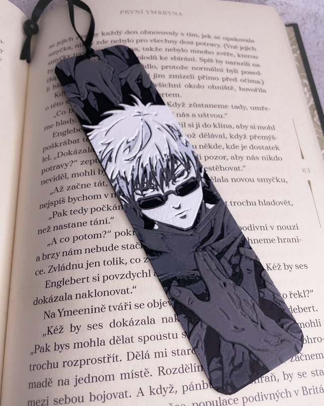 Záložka Anime Satoru Gojo