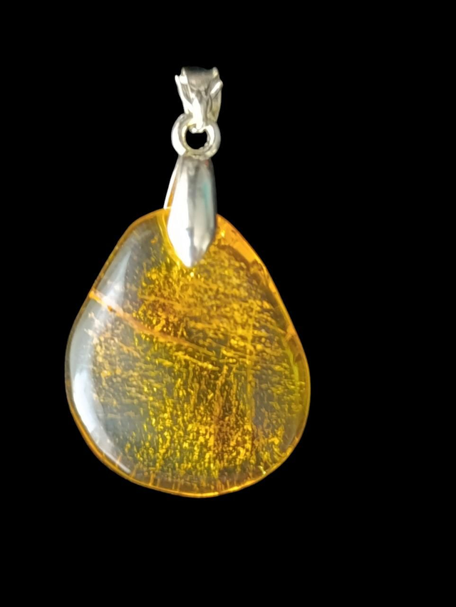 4)Collier Ambre Baltique A -- Énergie Positive & Protection Naturelle