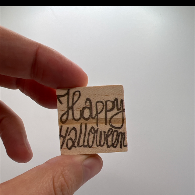 Tampon Halloween (Jour 31 - Stamp-Tober 2025)