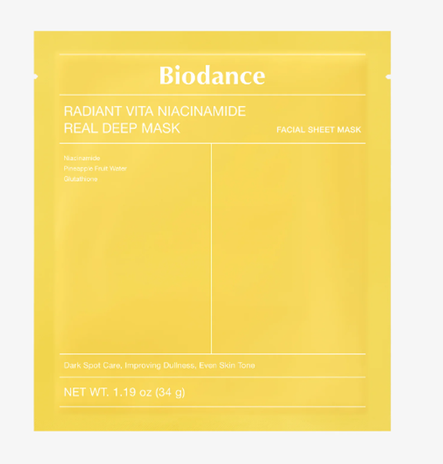 maschera viso anti-macchie marca Biodance