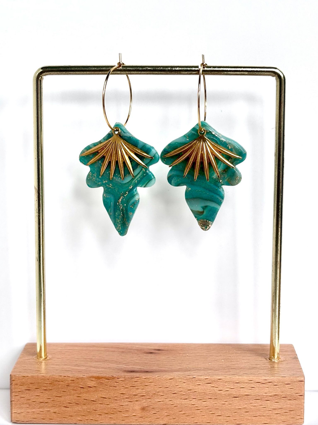 Boucles « Palmettes »