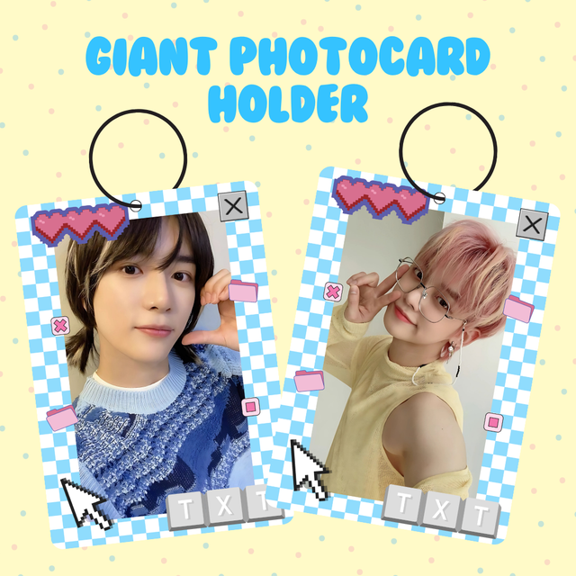 TXT Giant Photocard Holders