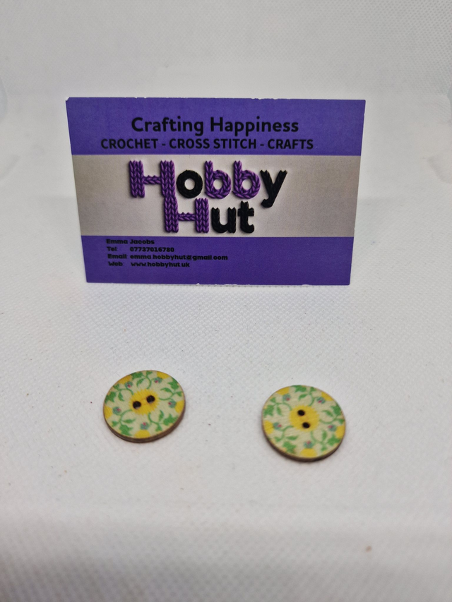 Vintage Style Buttons (28) 2cm