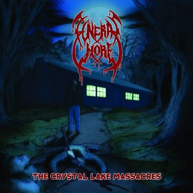 FUNERAL WHORE : The Crystal Lake Massacres (2025) Black LP
