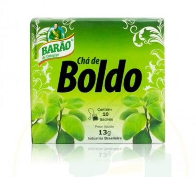 Chá de Boldo 10 sachês- Barão