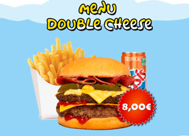 MENU DOUBLE CHEESE T 
