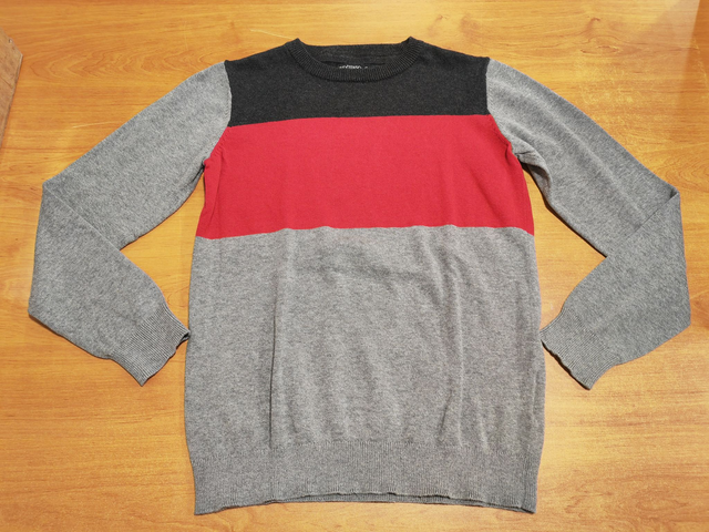 Pull rayé en 12 ans