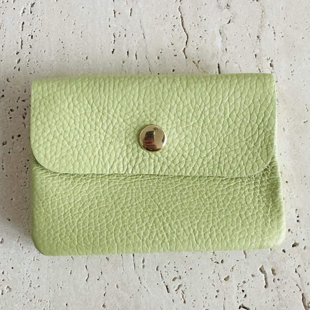 Portemonnee licht groen 