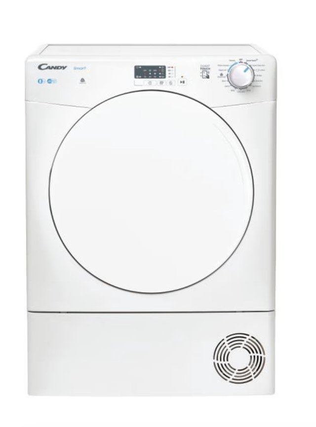  Candy CSEC8LF-80 Smart Dryer Freestanding, Condenser,  White