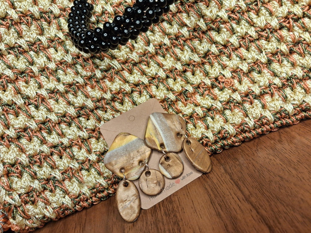 Clay earrings 