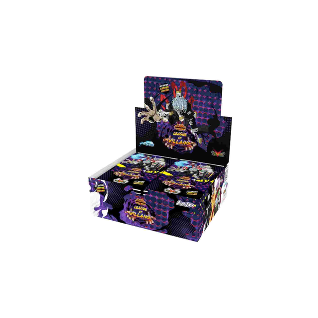 My Hero Academia Card Game Booster Box League of Villains - English (24 Packs)