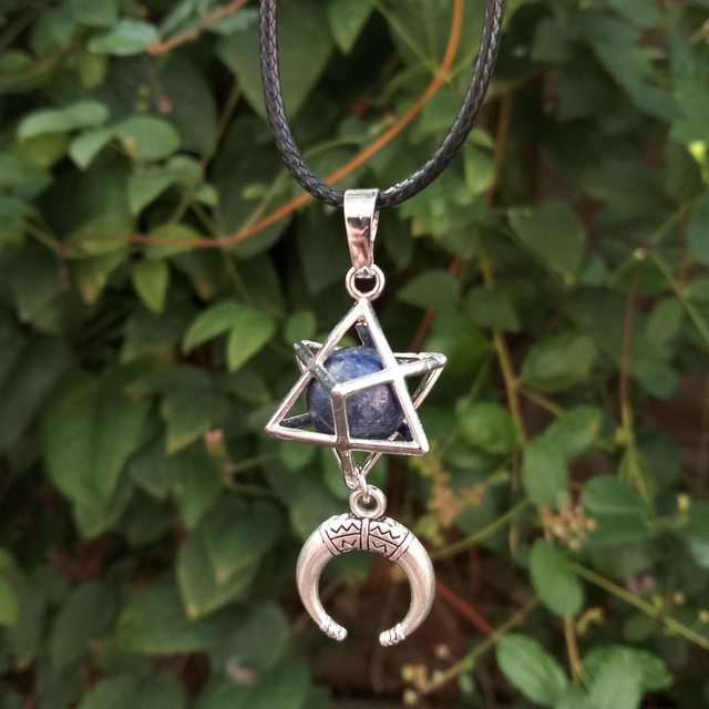 Lapis Lazuli Merkaba Star