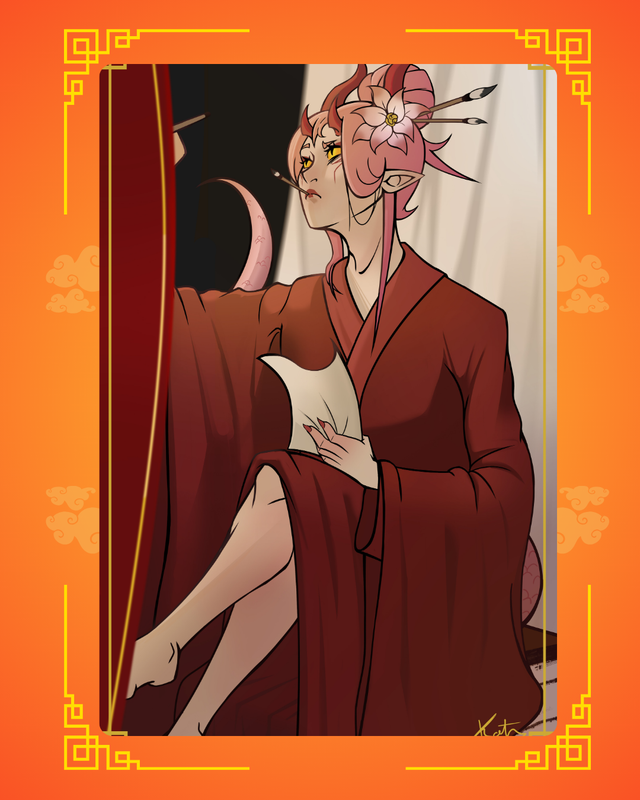 Affiche - Zodiaque chinois - l'érudite