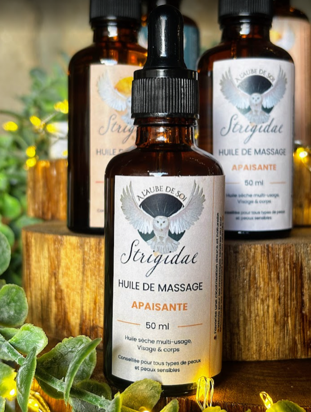 Huile de soin bio Apaisante