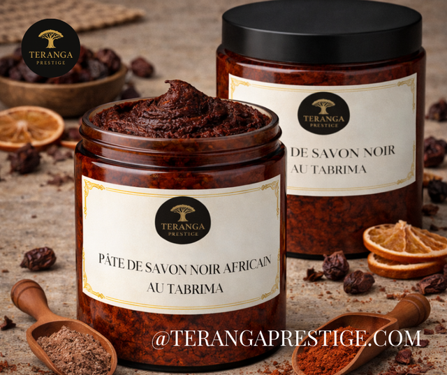 Pâte de Savon Noir Africain au Tabrima