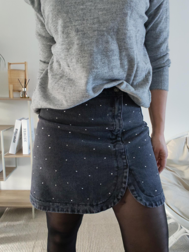 Jupe strass