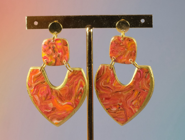 FUGITIVES - boucles d'oreilles #04