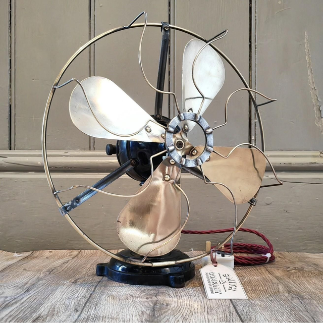 Ercole Marelli Brass Fan SOLD! 