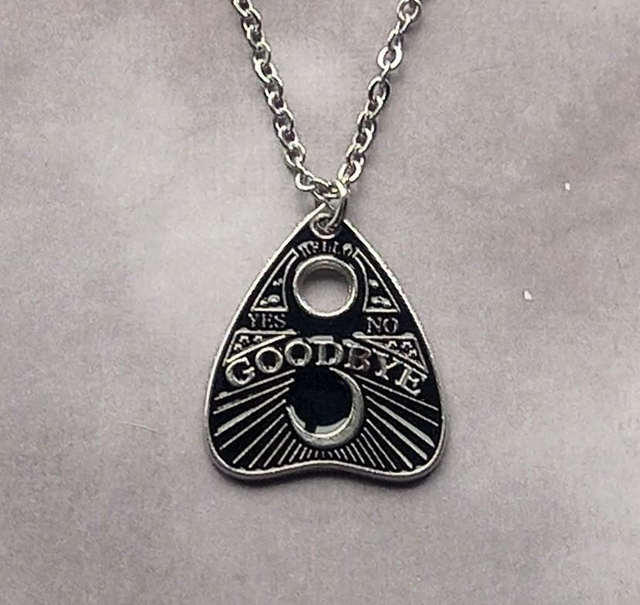 Goodbye Planchette Necklace 