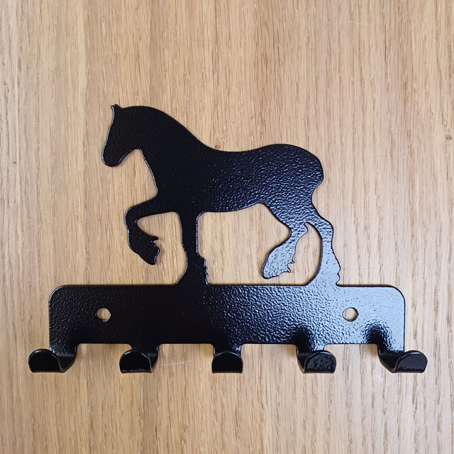 Clydesdale Horse Key Hook