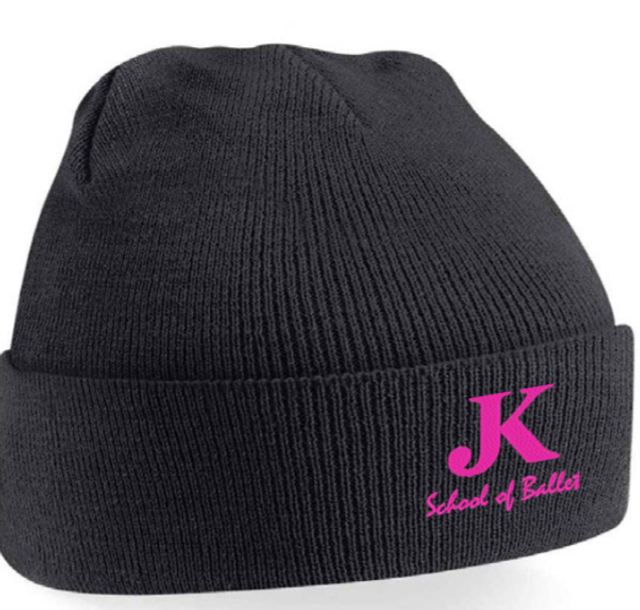 Ballet Black Beanie Hat