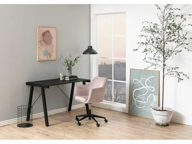 AC Design Chaise de bureau Nora, avec dossier rembourré et accoudoirs