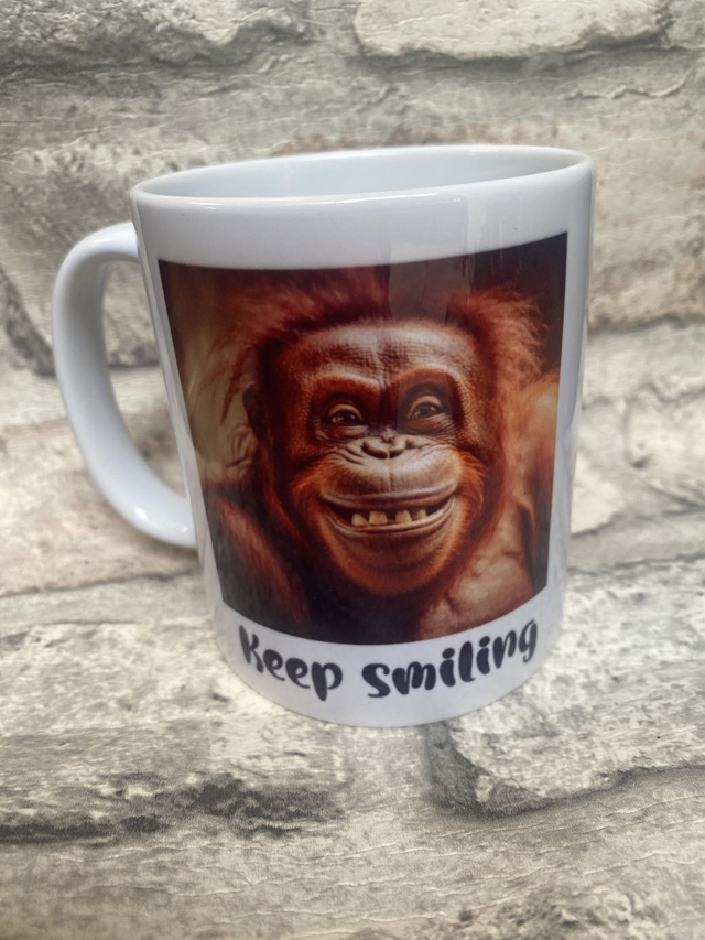 Keep smiling mug