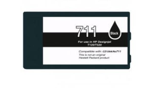711 XL HP COMPATIBLE BLACK, jet d'encre, CZ133A