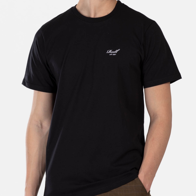 Reell Staple Logo T-Shirt Deep Black