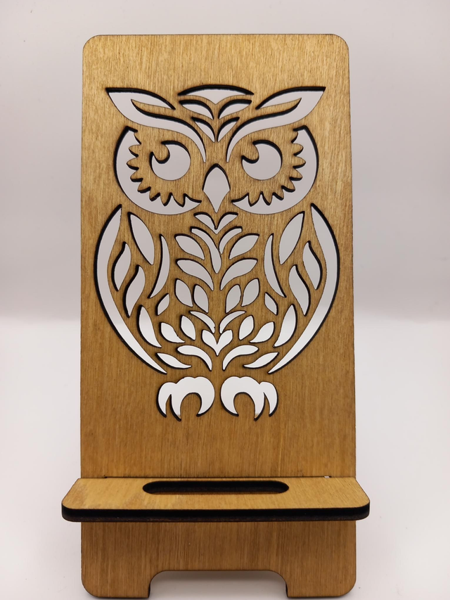 Support de téléphone Hibou 