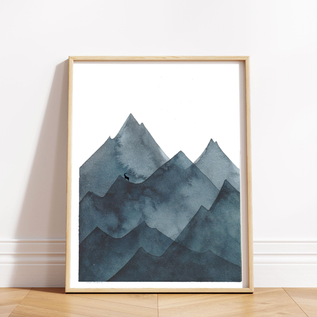 Affiche "Le bouquetin"